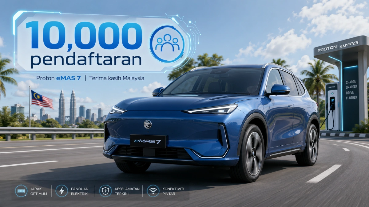 Proton eMas Cecah 10,000 Pendaftaran pada 2026 – Apa Maksudnya untuk Pasaran EV Malaysia?